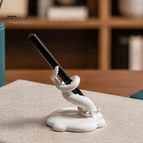 3D Printed Desk Decor Octopus Tentacles Pen Holder, Creative Stationery Organizer, Modern Pencil Holder Decorative Desktop Storage Stand, for Pens And