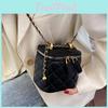 Modern Minimalist Grid Chain Bag 2021 Trend Winter Shoulder Bag Vintage Crossbody