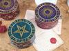 3 Pcs/Set Diy Epoxy Resin Crystal Twelve Constellation Starry Sky Five-pointed Star Storage Box Silicone Mirror Mold