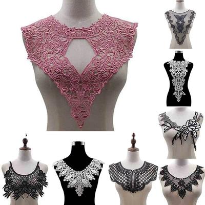 8 Kragenstile Scrapbooking Ausschnitt Bekleidungsaccessoires Nähen Stoff Stickerei Spitze