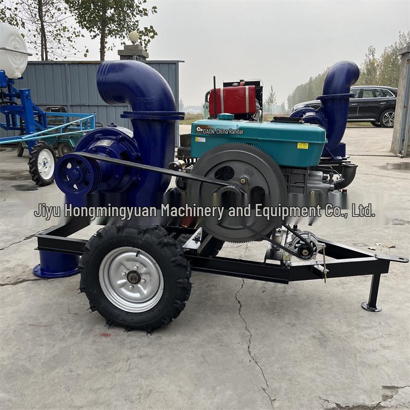 Diesel Trailer High Head Centrifugal Pump for Agricultural Irrigation, 2-3 Inch