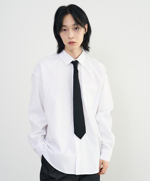 ARRAYED Comfort Oversized Oxford Shirt [Blue]
