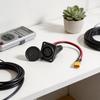 Porta di ricarica per scooter elettrico con connettore XLR Cannon per Inokim Oxo Ox Adulti