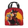 Arthur Morgan Thermal Insulated Lunch Bags for Picnic Portable Bento Box Thermal Cooler Lunch Boxes
