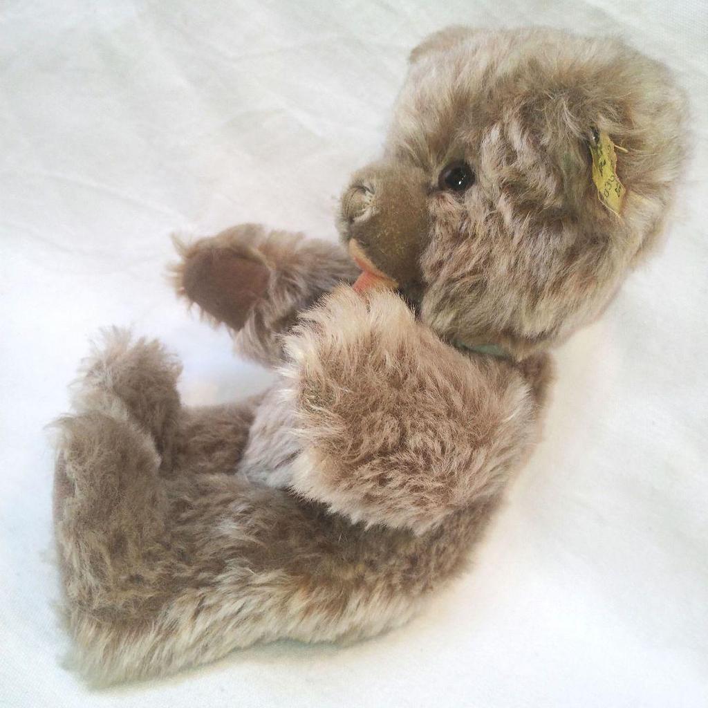 [USED] Antique Steiff teddy bear, stuffed bear, Steiff