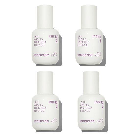 Innisfree Orchid Enriched Essence Anti-Aging & Hydrating 50ml × 4