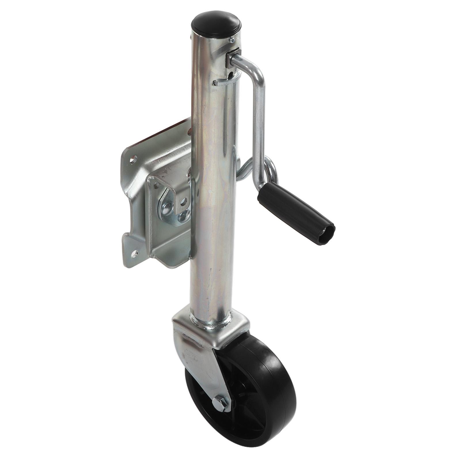 

Сверхпрочный складной прицепной домкрат 1200 фунтов, регулируемый поворотный домкрат дышла прицепа с 6-дюймовым колесом для автодома