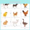 Farm Animal Sheep And Rabbits Pvc Model Set With Realistic Detailing For Educational Displays And Decor