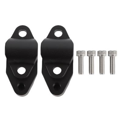 Pair of Handlebar Riser Move Back Adapter Aluminium Alloy Comfortable Riding Experience Replacement