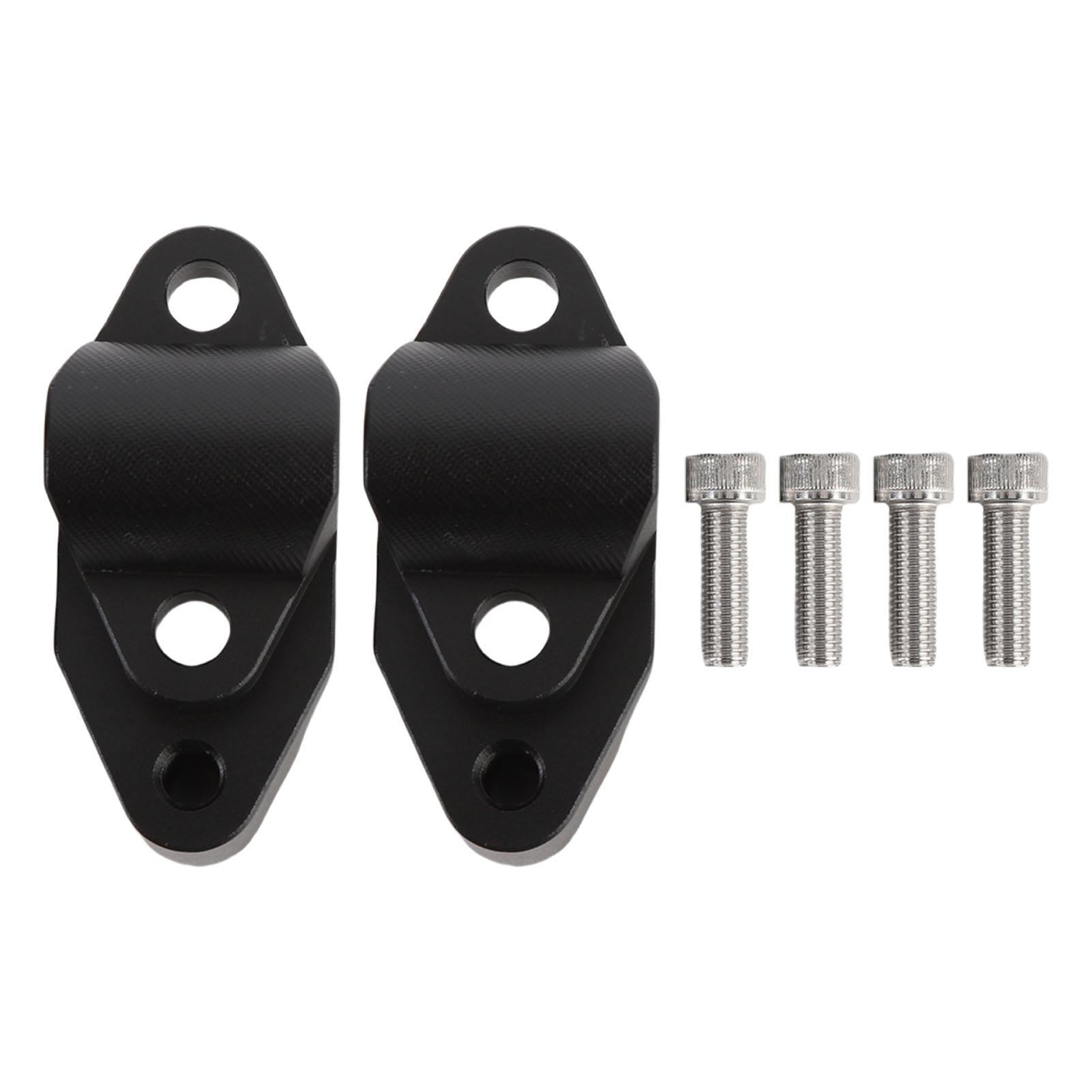 

Pair of Handlebar Riser Move Back Adapter Aluminium Alloy Comfortable Riding Experience Replacement