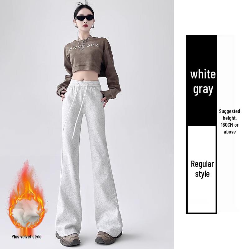 High-Waist Fleece-Lined Micro Flare Pants - Slimming, Versatile, and Stylish for Fall/Winter 2025