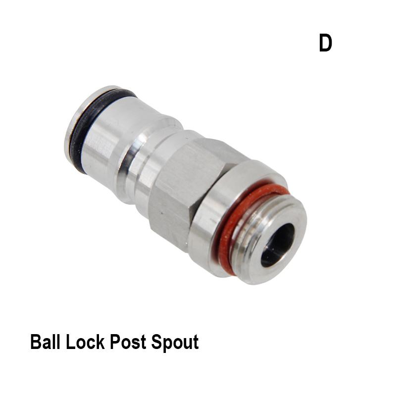 Stainless Steel Spount for Forward Sealing Faucet Food Grade O-ring