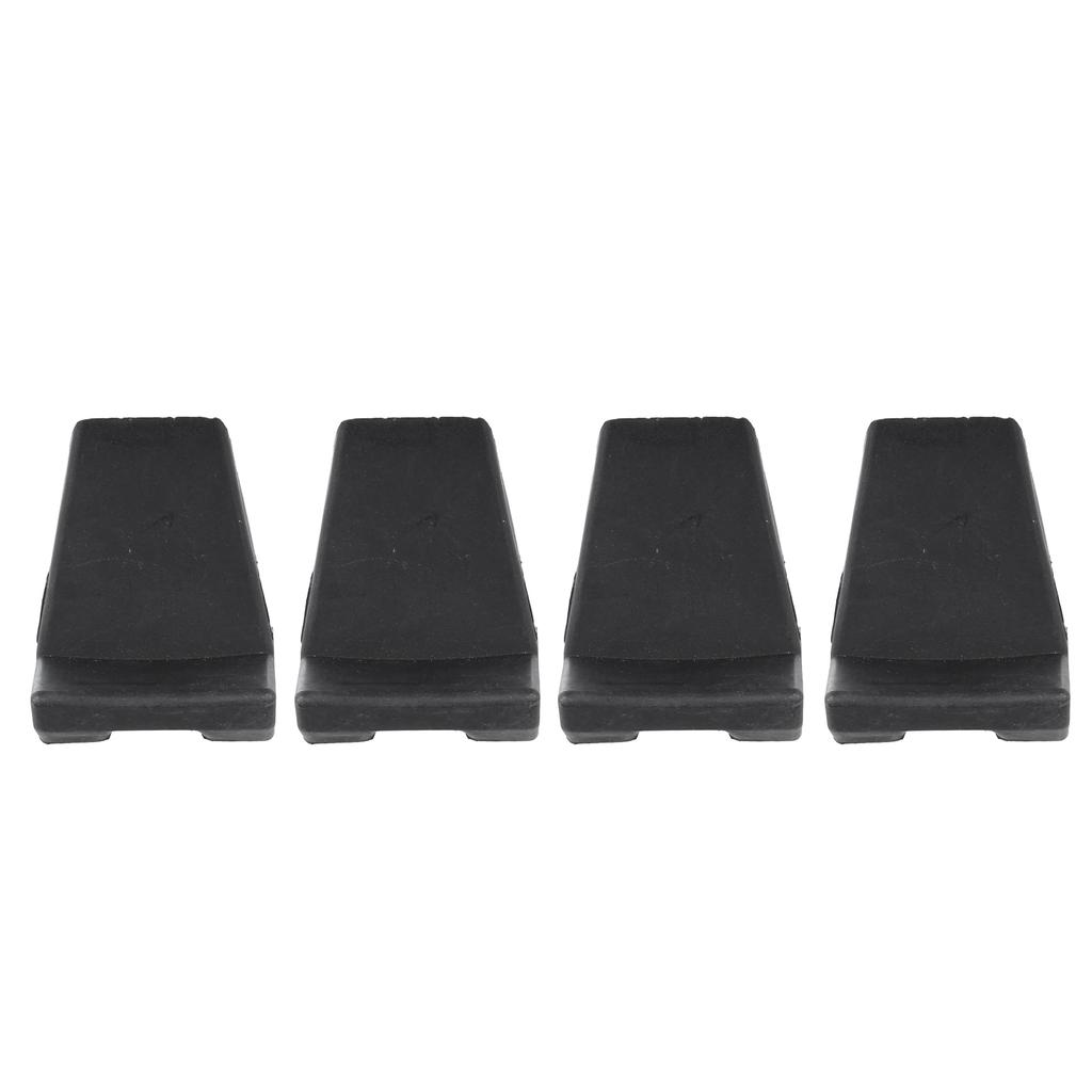 uxcell Tire Changer Tool Accessories Tire Changer Plastic Insert Tire Changer Clamp Cover Protector Short Style Black 4pcs