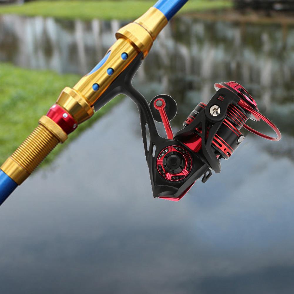 5+1 Bearings Metal Heavy Duty Casting Spinning Fishing Reel Spool Fish Tackle Accessory(DS2000 )