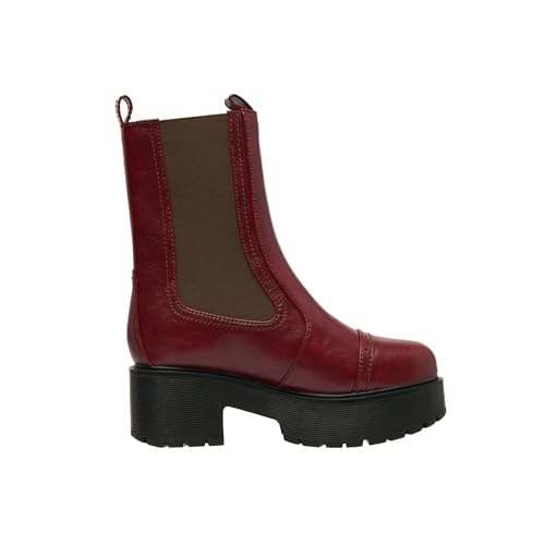 Yosuke Fashion Boots 6310006 Red Brown
