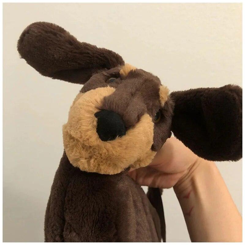 Women Cute Funny Plush Doll Dog Shoulder Bag Girl New Casual Crossbody Bag Furry Puppy Children's Bag