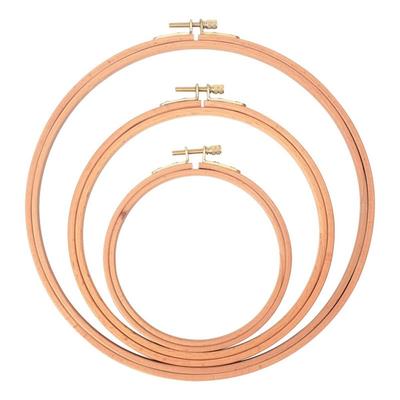 Wooden Household Beech DIY Circle Cross Stitch Hoop Sewing Tool Embroidery Frame Embroidery Hoop