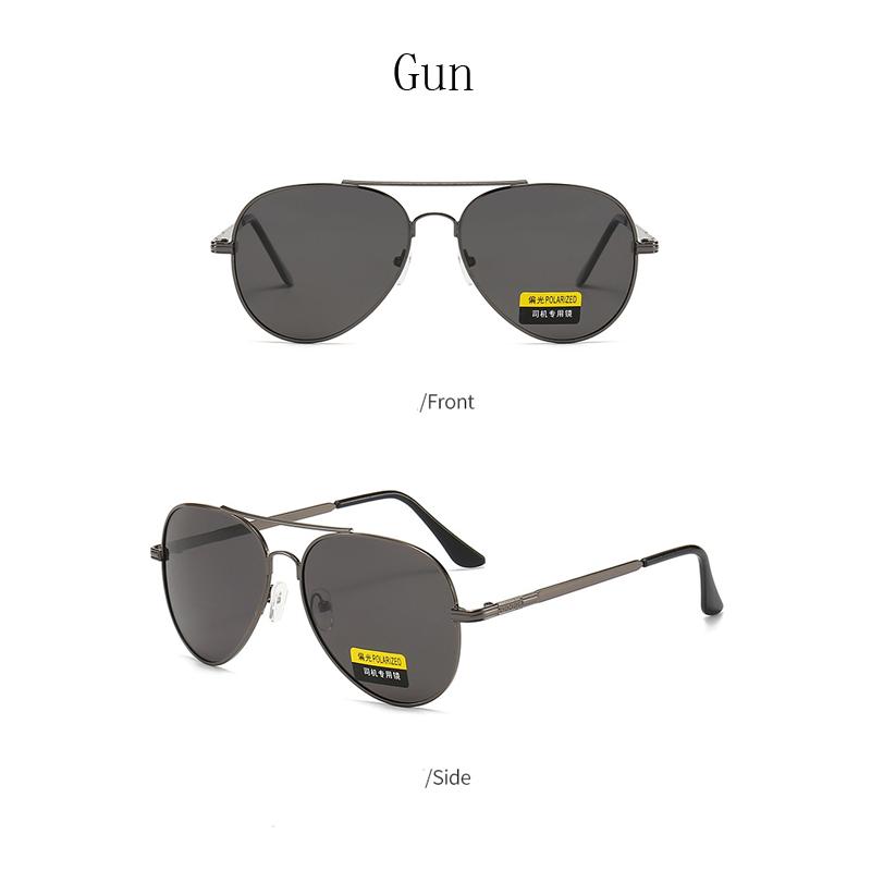 Fashion Sunglasses Men Driving Travel Vintage Retro For Women Sun Glasses Polarized Outdoor Metal Sunshade Eyewear Uv400