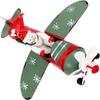 Antique Style Santa Airplane Model Santa Christmas Tree Hanging Ornaments  Desktop