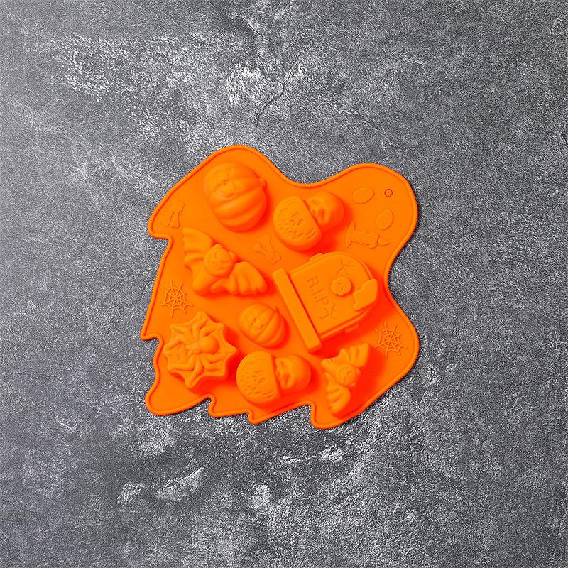 

Силиконовые формы Тыква Привидение DIY Шоколадные Конфеты Форма для выпечки Инструменты для десерта на Хэллоуин Кухонные принадлежности для Хэллоуина Форма для выпечки