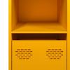 Sideboard Mustard Yellow 101.5 X 39 X 73.5 Cm Cold Rolled Steel