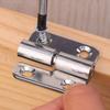 Stainless Steel Hinges Door Connector Universal Furniture Drawer Cabinet Fitting Hinge Detachable Furniture Hardware Accessories
