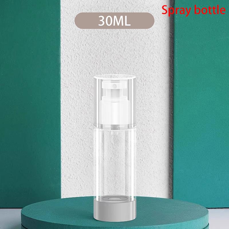 Clear Airless Pump Bottles – 15ml To 100ml, Travel-Friendly Containers for Creams, Gels, and Lotions