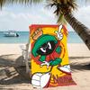 Customizable personalized beach towels Marvin the Martian themed designs.Suitable for the beach, yoga, sports;ideal as beach accessories