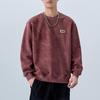 2024 Autumn Men’s Luxury Trendy Long Sleeve Round Neck Plus Size Hoodie