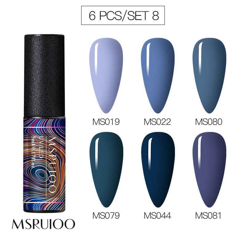 5ml DIY Pure Color Glitter UV Led Gel Polish Long Lasting Soak Off Lacquer Nail Decorations