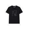 T Shirts Men's Jet Black Crew Neck Moderate Straight Fit F11M327104FBK
