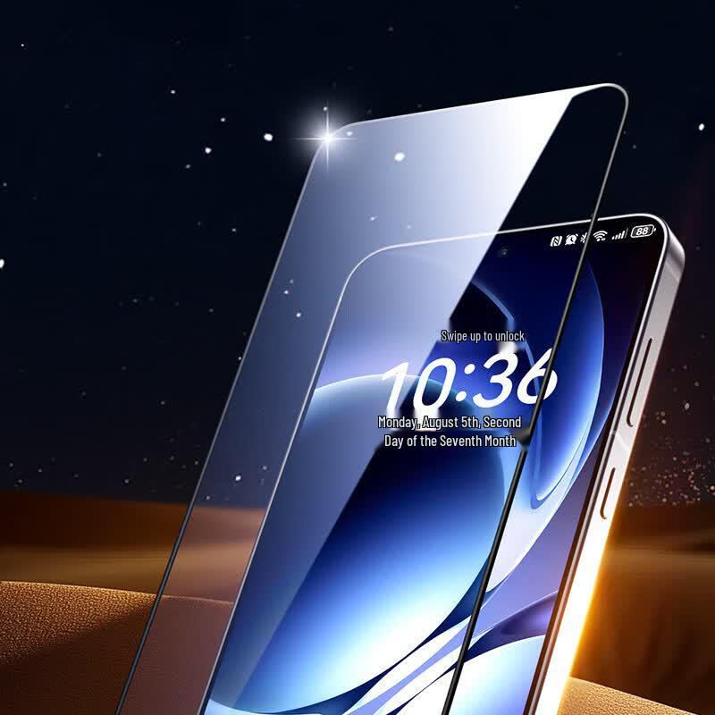 Biaze Triple Enhanced Tempered Glass Screen Protector (2-Pack)