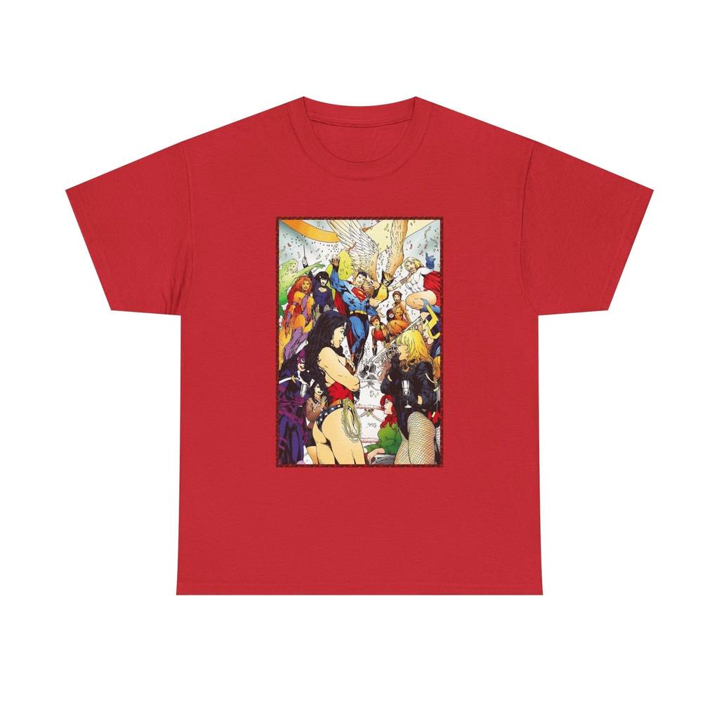 Women of DC Comics and Superman Tee, Funny Graphic Tee, Unisex Kal LL T-shirt