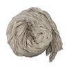 Women Scarf Solid Color Pleated Long Retro Autumn Winter Warm Long Scarf Soft Vintage Inspired Scarf