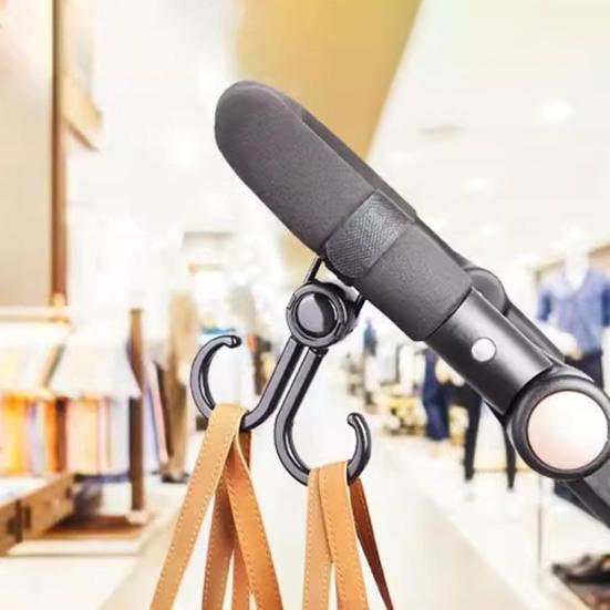 Electric Bike Hook Strong Load-bearing Adjustable Fastener Tape Design Simple Installation Multifunctional Universal Double Hook