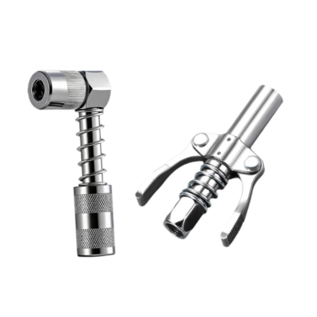 90 degree coupling for fixing, changing and lubrication tools. Robust and sturdy