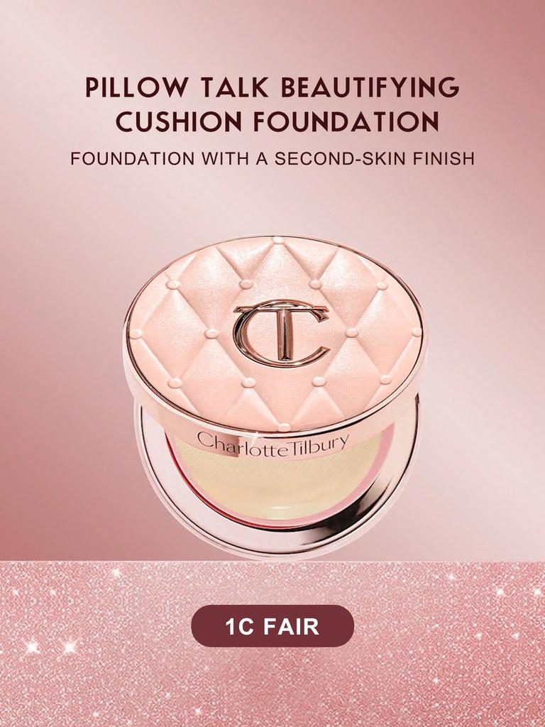 Charlotte Tilbury 1C Fair Pillow Talk Cushion 5g Beautifying Radiant Base