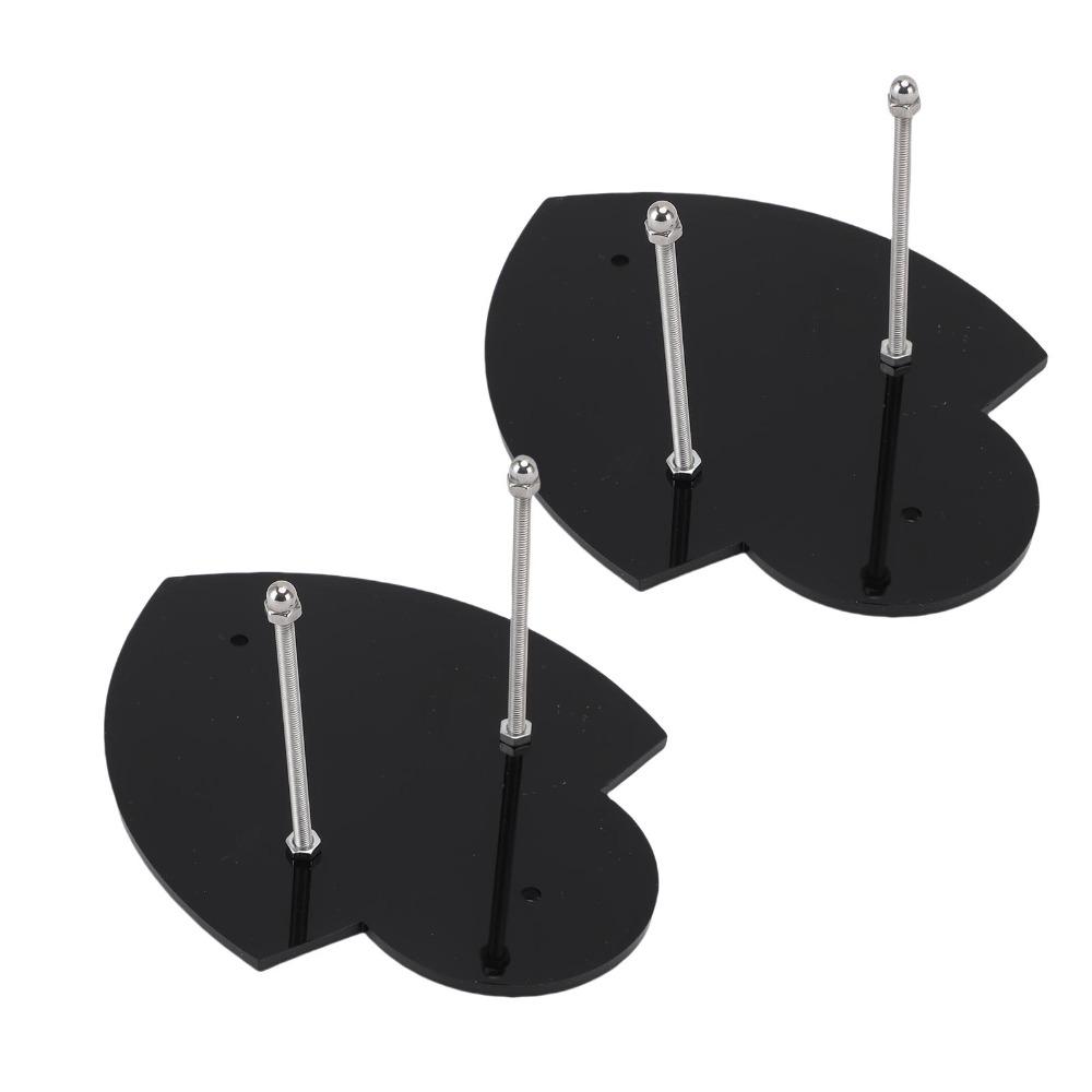 2Pcs 12*16cm Acrylic Display Sword Rack Acrylic Sword Decoration Holder For Garages