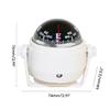 Nautical Compass Sea Pivoting Boat Compass Navigation Positioning High-Precision
