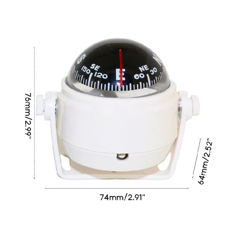 Nautical Compass Sea Pivoting Boat Compass Navigation Positioning High-Precision