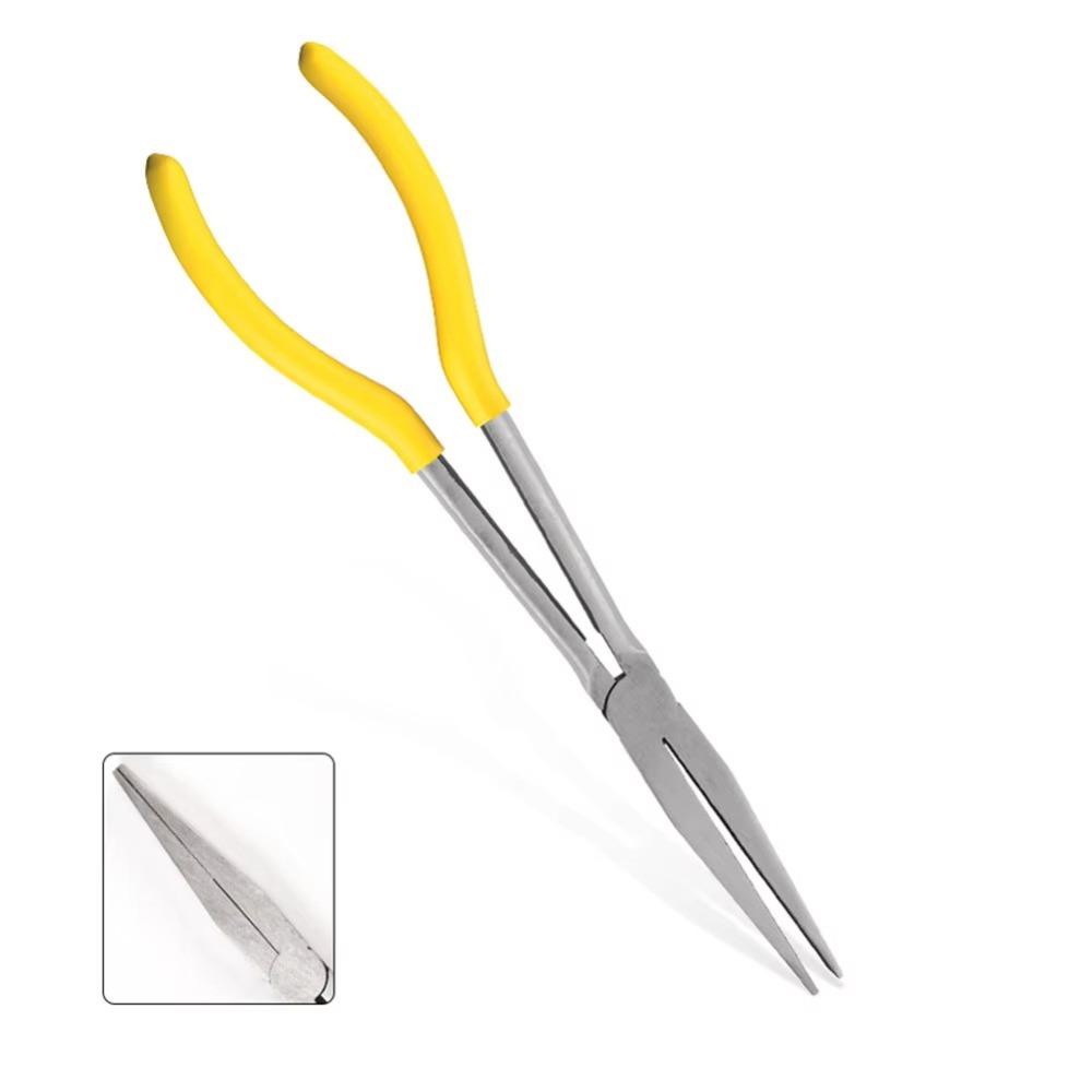 DIY Spanner Clips Mechanic Equipment Wire Removal Pliers Multi-functional Extra Long Nose Pliers