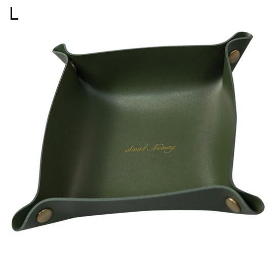 Bandeja de armazenamento de mesa decorativa leve bandeja de armazenamento de mesa placa chave decoração para casa