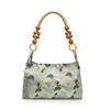 2026 Retro Chinese National Style Women's Handbag - Simple Casual Shoulder Bag
