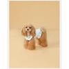Summer Thin Pet Cool Dress Ruffle Hem Halter Strap Dress Lovely Bow Decoration Breathable Sleeveless Pet Clothes for Pets