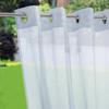 Waterproof Exterior Curtains Solid Color Gazebo Curtains Pergola Curtain  Porch Privacy Sunshade
