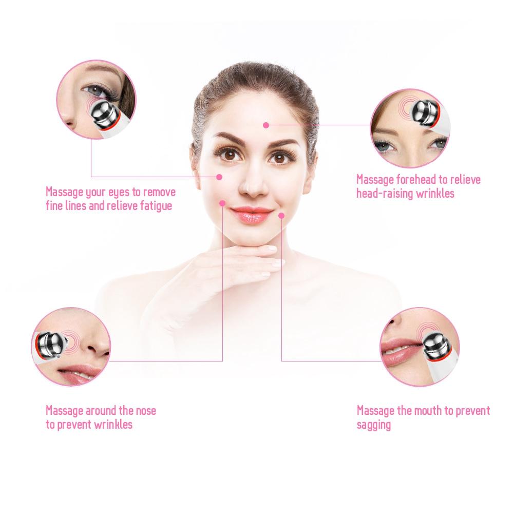 Multifunction Electric Vibration Remove Wrinkles Fine Lines Eye Skin Lifting Massager