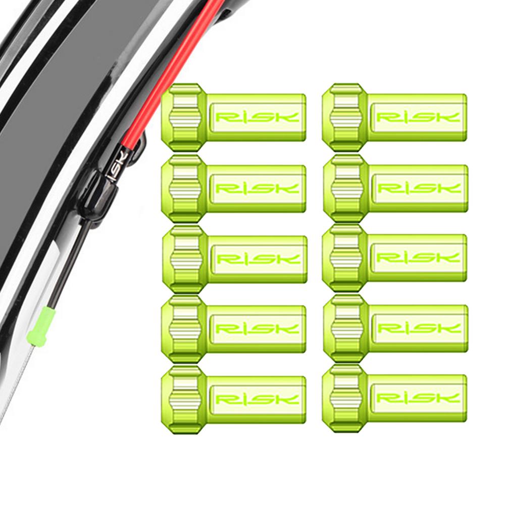 Wire End Cap Crimps Cable Cap End Cycling Caps Dustproof Design Water Proof Cable End Tips End Cap Crimps For Road Mountain C