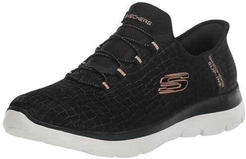 

Кроссовки Skechers Summits Classy Night Slip-Ins черное розовое золото 35