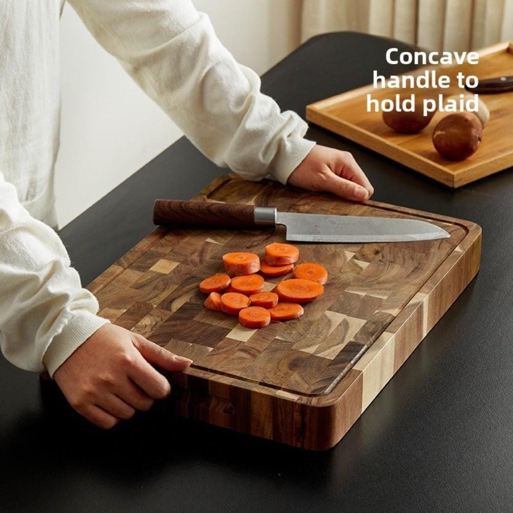 Damp-proof Wooden Chopping Board Solid Wood Vegetable Cutting Board Cutting Board Mats  Cut Meat