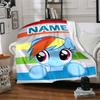 Customizable My Little Pony6 Throw Blanket – Personalized Name, All-Season Cozy Snug Blanket, Machine Washable, Personalized Blanket